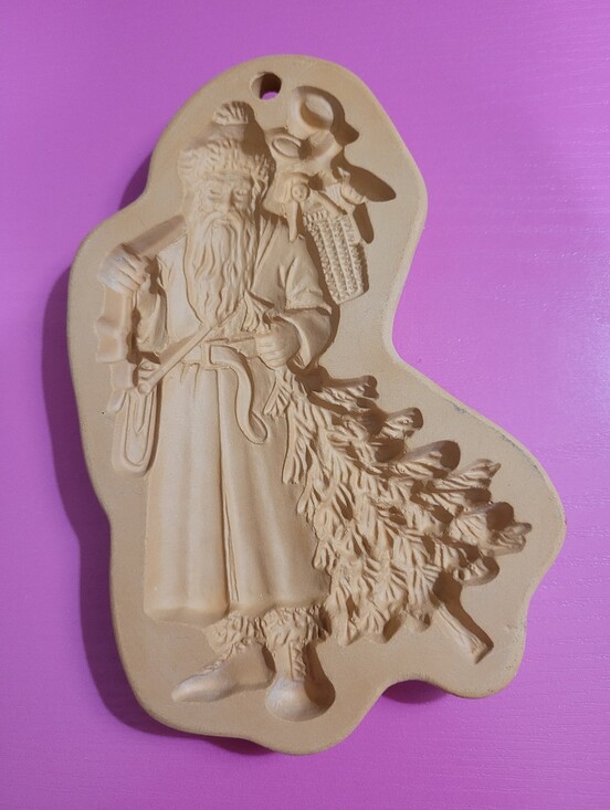 Cotton Press Other - Vintage 1994 Cotton Press Old World Santa Clay Paper Press (1137)